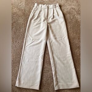 A&F Sloane Tailored Pant - Light Taupe